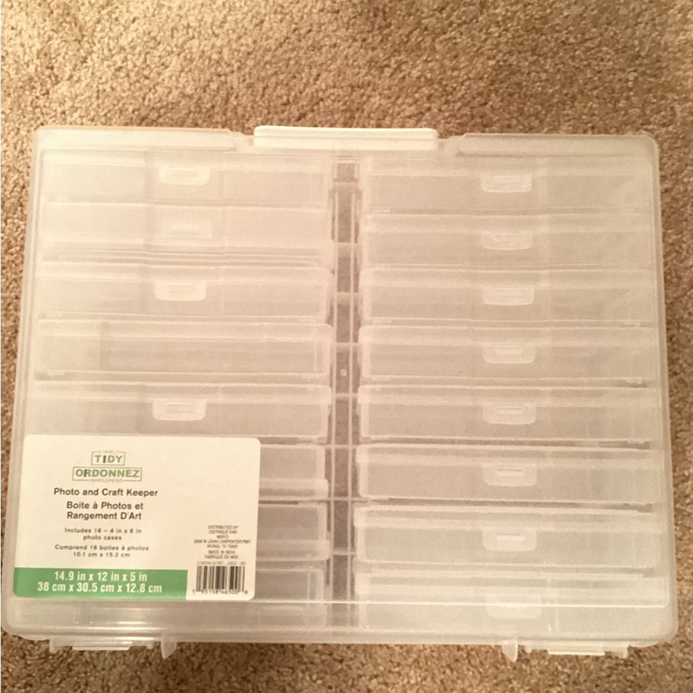 Photo and craft keeper. New!!! Never used